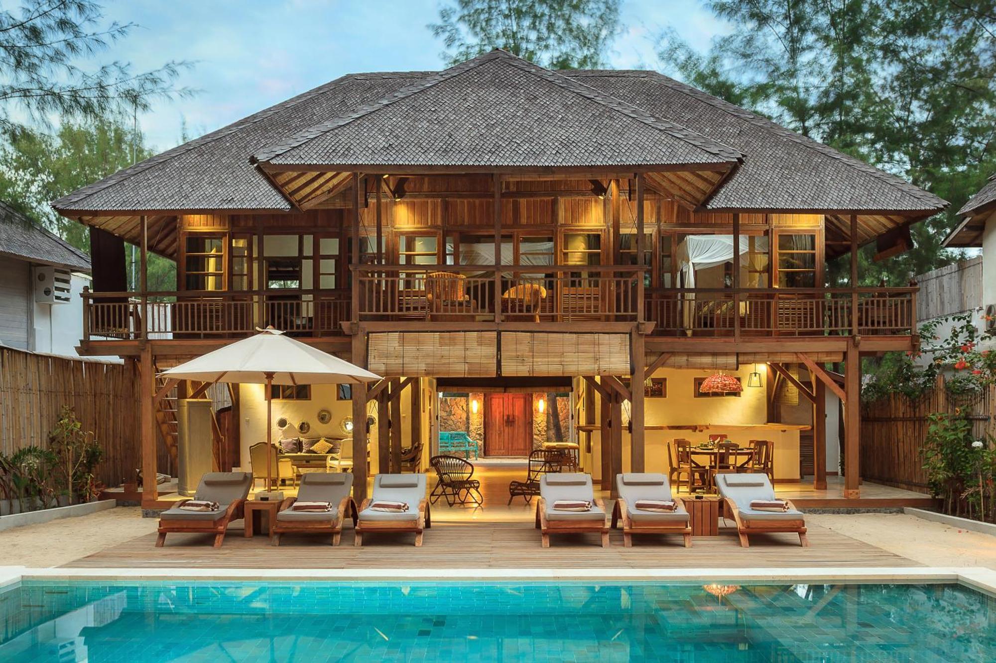 The Gili Beach Resort กีลีตราวางัน ภายนอก รูปภาพ